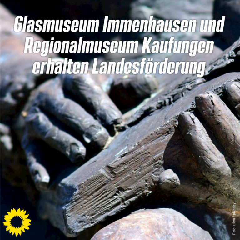 Glasmuseum Immenhausen und Regionalmuseum Kaufungen erhalten Landesförderung