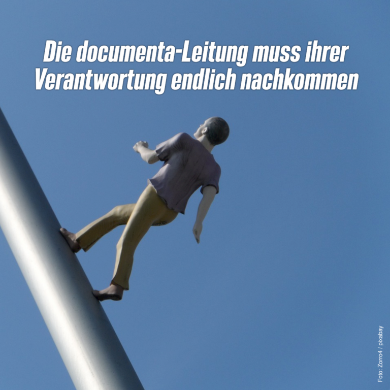 Gronemann (GRÜNE): documenta-Leitung muss Verantwortung endlich nachkommen