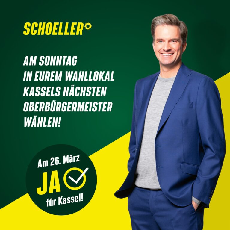 📢 Auf in’s Wahllokal – heute heißt es: JA für Kassel !