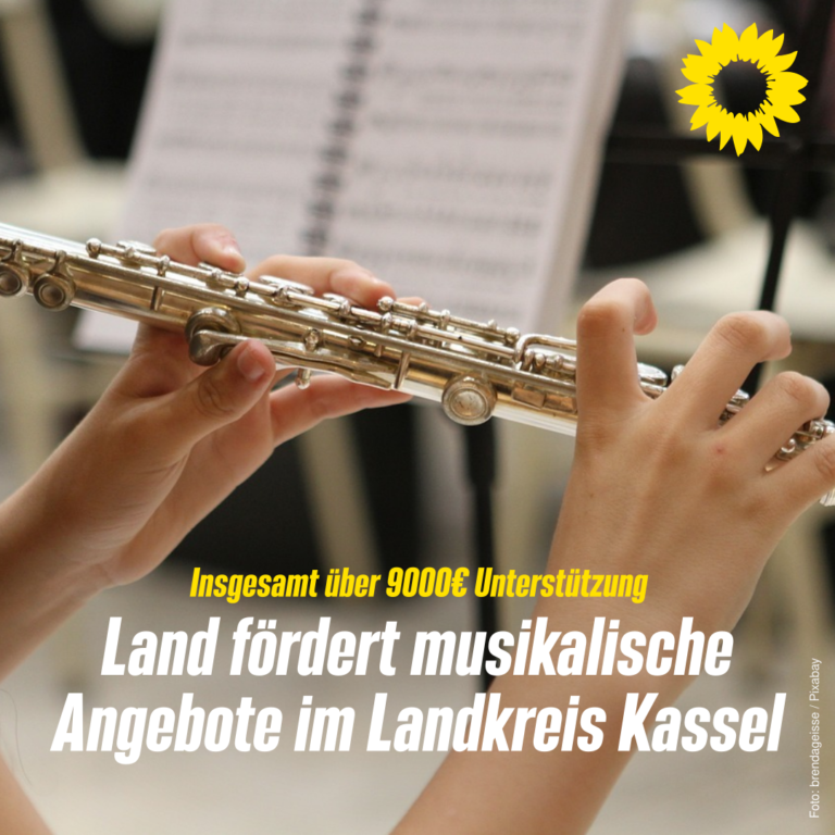 Förderung von musikalischen Vereinen und Veranstaltungen im Landkreis Kassel mit insgesamt über 9000 Euro!