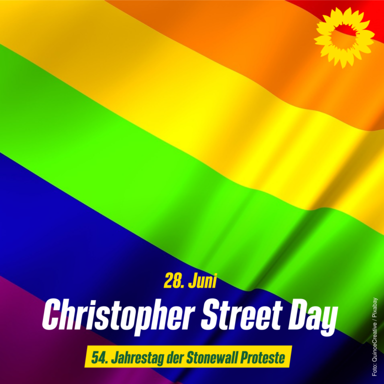 Christopher Street Day – 54. Jahrestag der Stonewall Proteste