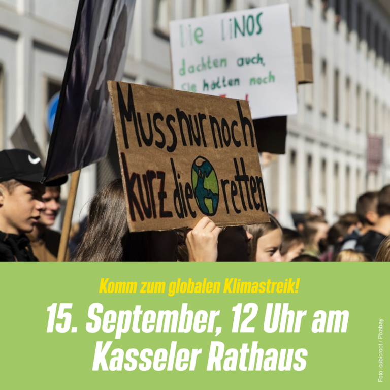 Kasseler Klimastreik am 15.9.