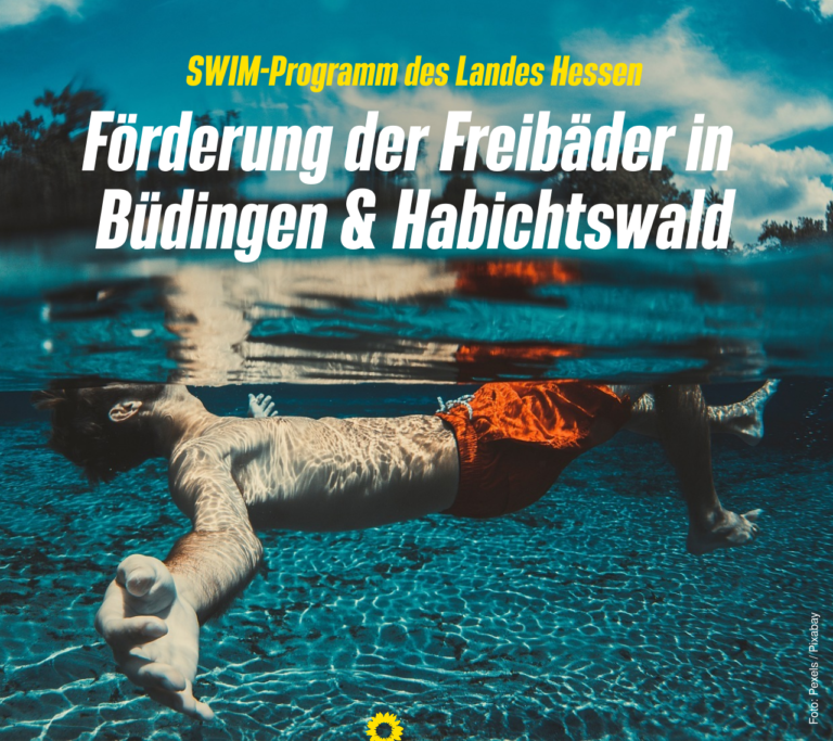 SWIM-Programm: Büdingen und Habichtswald erhalten Landesförderung für ihre Freibäder