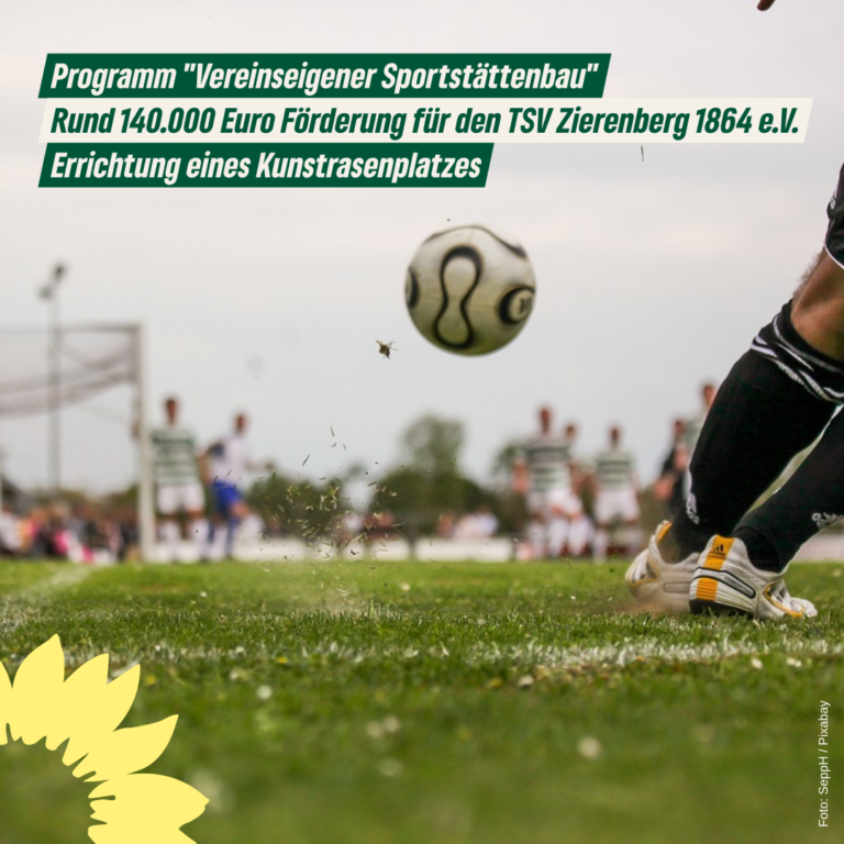 Rund 140.000 Euro Förderung für den TSV Zierenberg 1864 e.V. – Vereinseigener Sportstättenbau