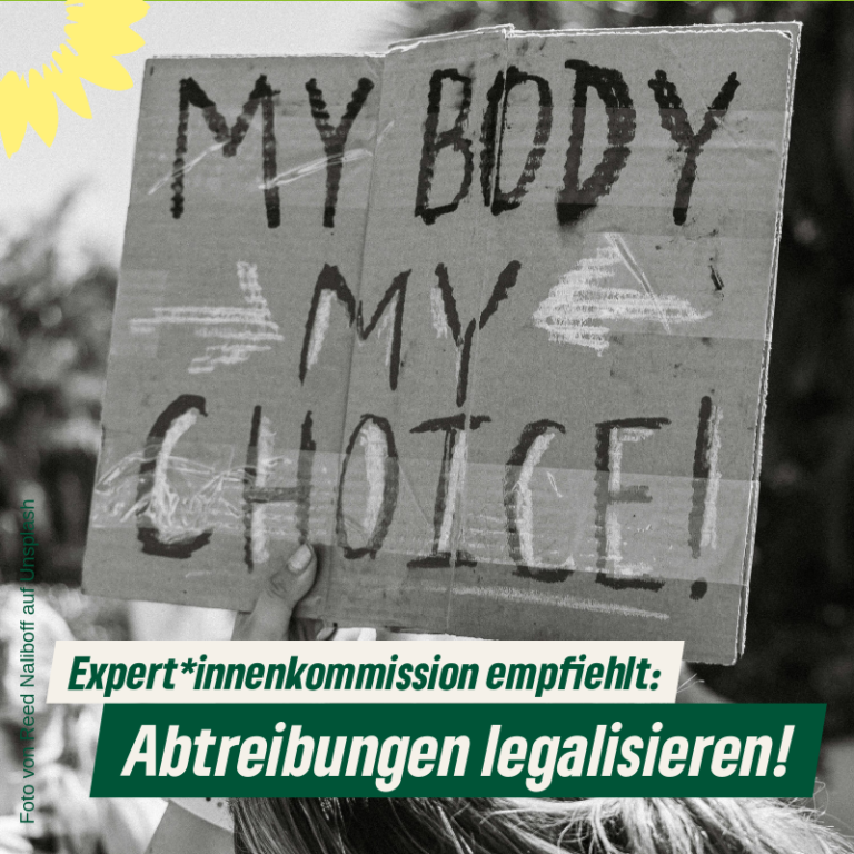 Expert*innenkommission empfiehlt: Abtreibungen legalisieren!